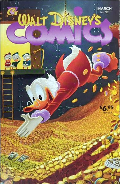 Walt Disney's Comics & Stories #622 - signed by Don Rosa