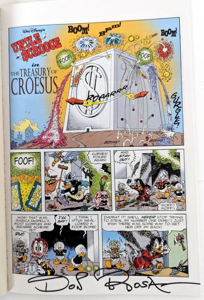 Walt Disney's Comics & Stories #601 - signed by Don Rosa