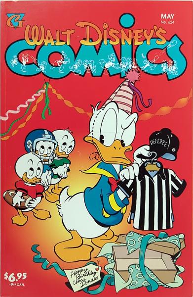 Walt Disney's Comics & Stories #624 - signed by Don Rosa