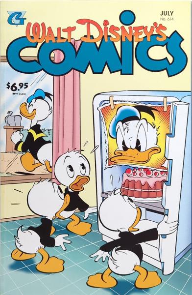 Walt Disney's Comics & Stories #614 - signed by Don Rosa