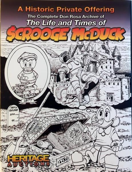 Heritage exclusive catalogue: Don Rosa A Historic Private Offering - signed