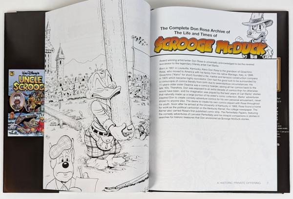 Heritage exclusive catalogue: Don Rosa A Historic Private Offering - signed
