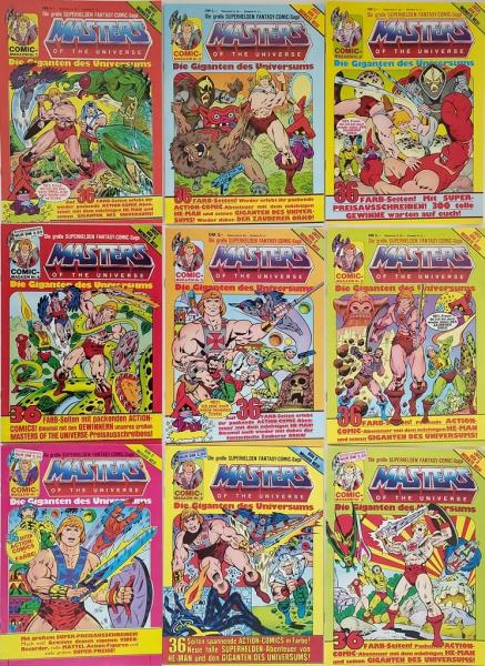 MASTERS OF THE UNIVERSE - Interpart - Top-Zustand Z:1 / 1+ - Auswahl