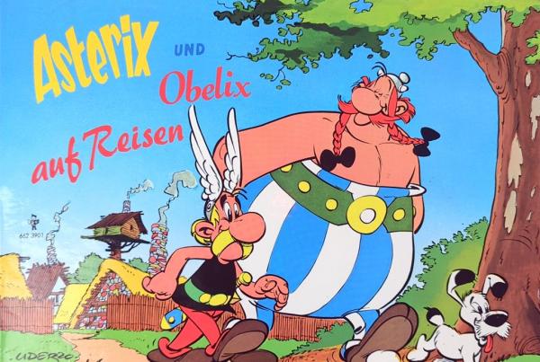 Asterix und Obelix auf Reisen Klapp-Buch, Pestalozzi-Verlag - SUPERSELTEN!