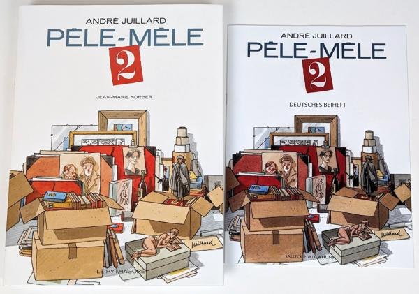 Pêle-Mêle 2 & deutsches Begleiheft von André Juillard mit über 500 Abbildungen