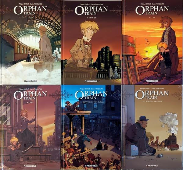 Orphan Train Band 1-8 - neuwertig - Pirreda-Verlag