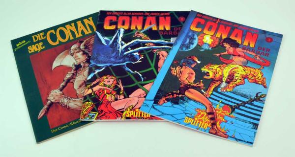 Zur Auswahl: Conan Band 1 - 3 Splitter Verlag