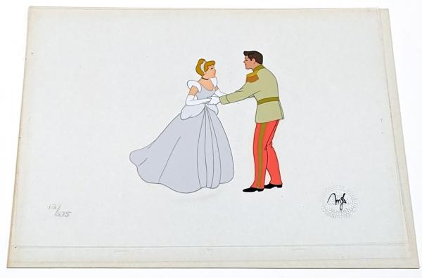 Cinderella Cel Portfolio, Walt Disney 1980's, limitiert No.12 von 275 ULTRA RAR!