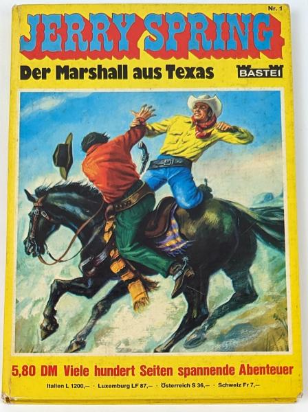 Jerry Spring Buch / Sammelband 1 - Bastei Verlag