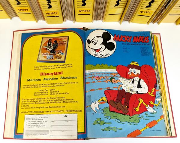 Große Micky Maus Sammlung in Ordnern - 1963 bis 1988 - Ehapa