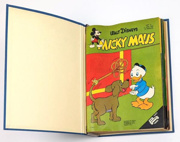 Micky Maus Heft 1-52 von 1964 - kompl. Jahrgang in org. Sammelordnern - Ehapa