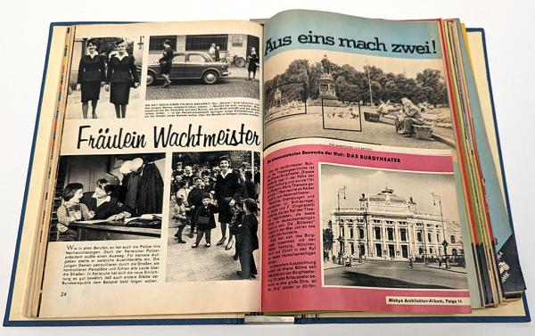 Micky Maus Heft 1-52 von 1964 - kompl. Jahrgang in org. Sammelordnern - Ehapa