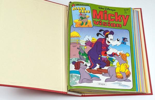 Micky Vision 2. Serie 1975-1986 komplett (1975, Heft 3,4,5 fehlt) - Ehapa