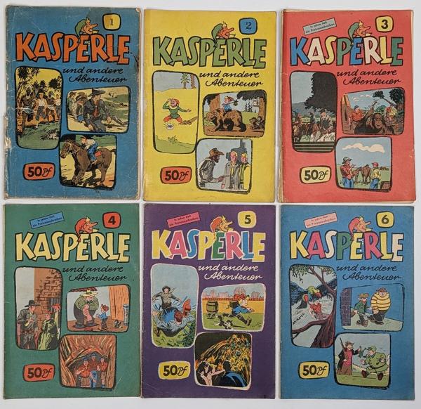 Kasperle Comics - Heft 1-121, fast komplett - Zauberkreis Verlag ab 1958