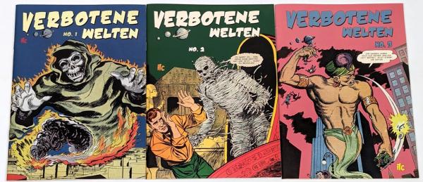 Verbotene Welten 1-3 - Ilove Comics Verlag