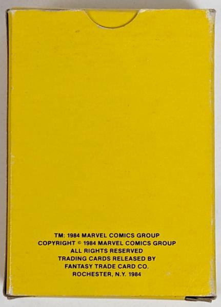 1984 Marvel Superheroes First Issue Cover Trading Card Set - komplett