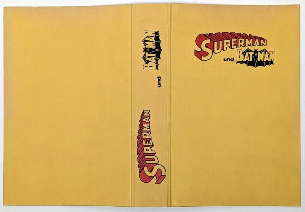 Original 1970er Superman Batman Sammelmappe sehr gut, Ehapa