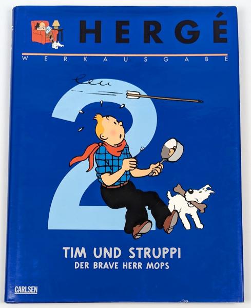 Hergé Werksausgabe 2 - Tim und Struppi, der brave Herr Mops, Carlsen Verlag 2002