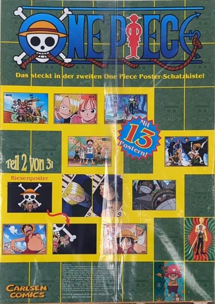 ONE PIECE Postermagazin #2 - NEU in ungeöffneter OVP - Carlsen Comics