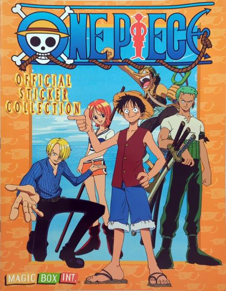 ONE PIECE Sticker Album von Magic Box 1999