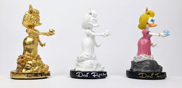 DON ROSA NELLY / GOLDIE & extra Signatur - GOLDSET PP 2/3 - LIM. & SIGN. FIGUR