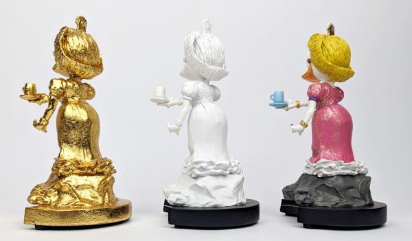 DON ROSA NELLY / GOLDIE & extra Signatur - GOLDSET PP 2/3 - LIM. & SIGN. FIGUR