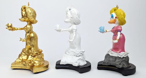 DON ROSA NELLY / GOLDIE & extra Signatur - GOLDSET PP 2/3 - LIM. & SIGN. FIGUR
