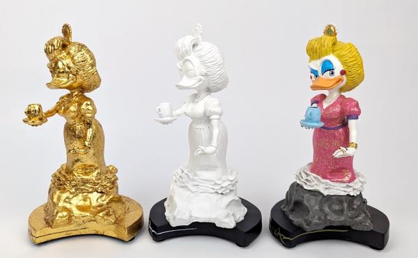 DON ROSA NELLY / GOLDIE & extra Signatur - GOLDSET PP 2/3 - LIM. & SIGN. FIGUR