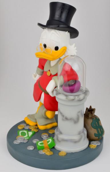 DON ROSA FIGUR - ONKEL DAGOBERT UND SEINE NUMMER EINS - LIMITIERT & SIGNIERT