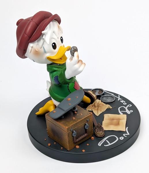 DON ROSA FIGUR - THE SHOESHINE BOY - LIMITIERT & 2x signiert!