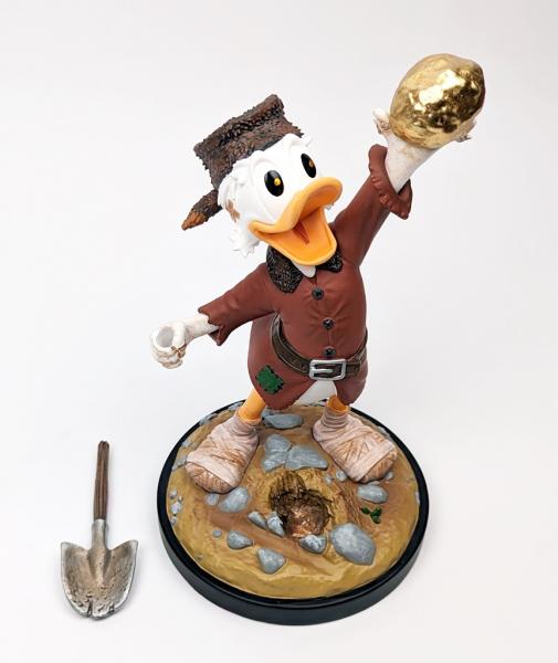 DON ROSA FIGUR - THE KING OF THE KLONDIKE - limitiert & signiert