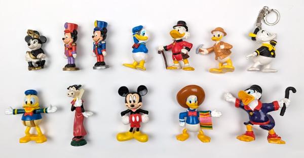 Konvolut Micky Donald, Dagobert etc. Figuren - PVC - Bullyland und andere