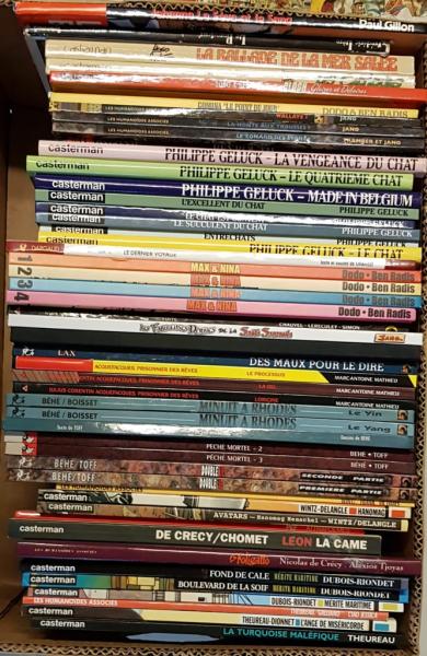 Ca. 350 französische Comics