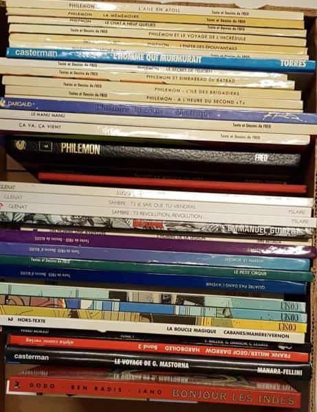Ca. 350 französische Comics