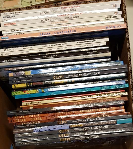 Ca. 350 französische Comics