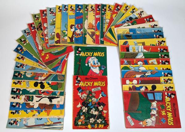 Micky Maus Heft 8-52 von 1952, Z: 3+