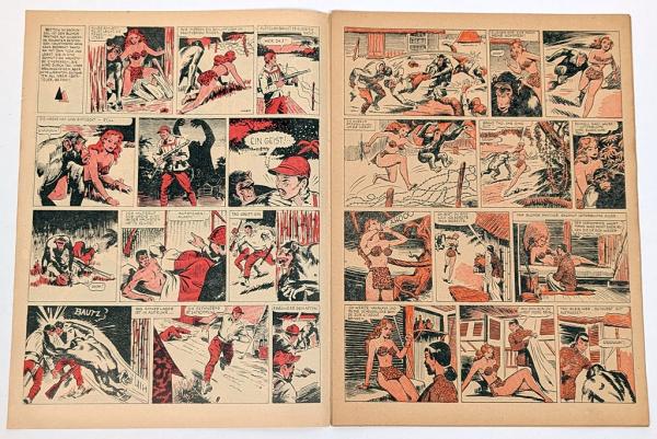 Blonder Panther Heft 2, kein Nachdruck, original vom Serienverlag 1950