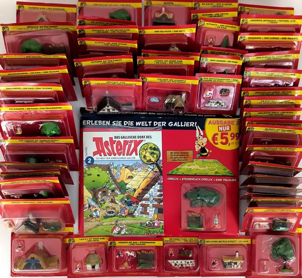 Das Gallische Dorf des Asterix - fast komplett und OVP - 56 von 60 - Hachette