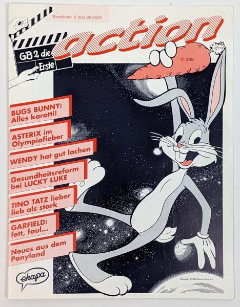 Superseltene Ehapa Broschüre 1992: action, Vorstellung Team und Ehapa Serien