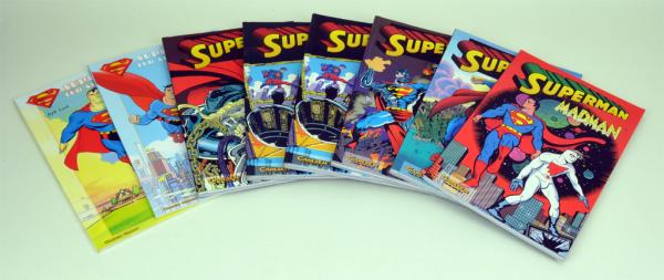 Zur Auswahl: Verschiedene Superman Comics vom Carlsen Verlag