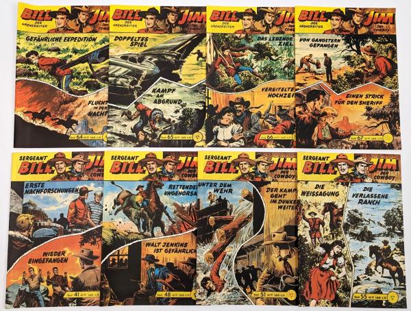 Jim der Cowboy / Sergeant Bill Großband, Hethke - Auswahl