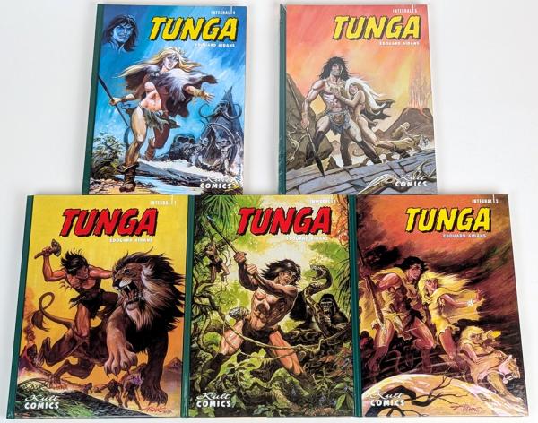 TUNGA Gesamtausgabe 1-5 komplett - Top Zustand