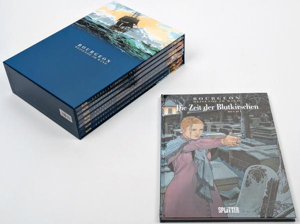 Reisende im Wind, Bourgeon Band 1-8 , inkl. Schuber - Splitter Verlag