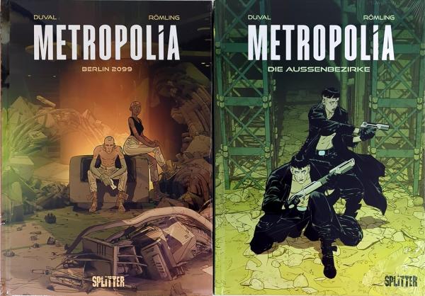 Metropolia Band 1 & 2 - noch in OVP - Splitter Verlag