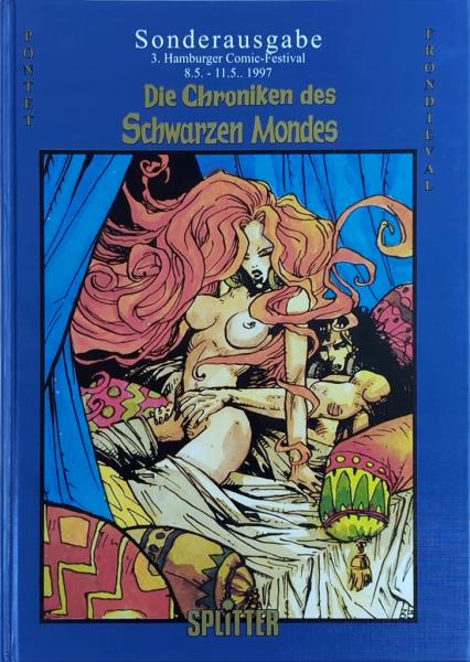Chroniken des schwarzen Mondes Sonderausgabe mit sign. Druck&Zeichnung Splitter