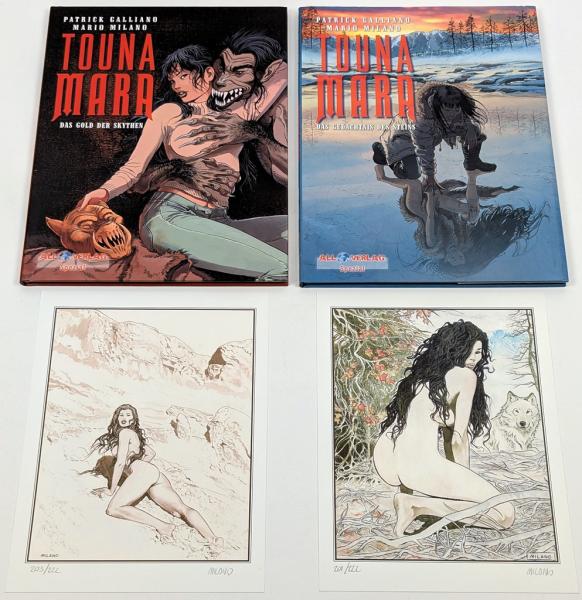 Touna Mara Spezial Band 1-2 inkl. signierter / limitierter Druck - All Verlag