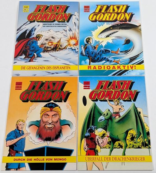 Flash Gordon Band 1-4, Hethke Verlag