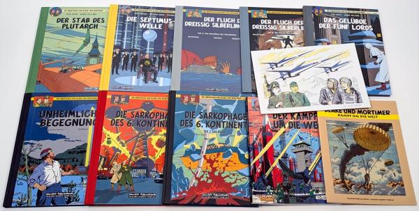 Blake and Mortimer limitierte Vorzugsausgaben mit Druck - zur Auswahl