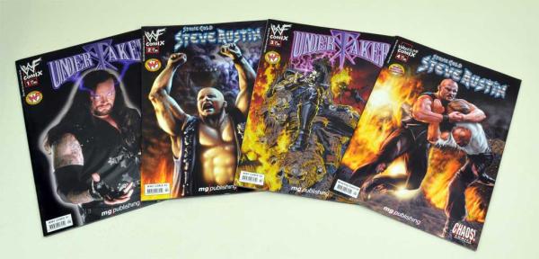 Zur Auswahl: WWF Wrestling Comics - Chaos Comics 2000 - 2001 Z:1
