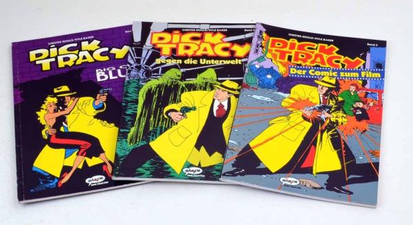 Zur Auswahl: Dick Tracy Band 1 - 3 Ehapa